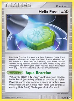 Helix Fossil - Arceus
