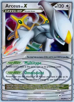 Arceus LV. X - Arceus