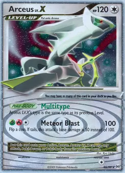 Arceus LV. X - Arceus