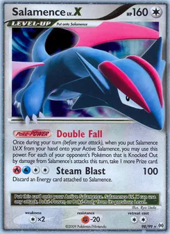 Salamence LV. X - Arceus
