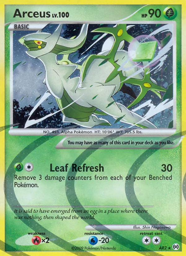 Arceus - Arceus Pokemon Card