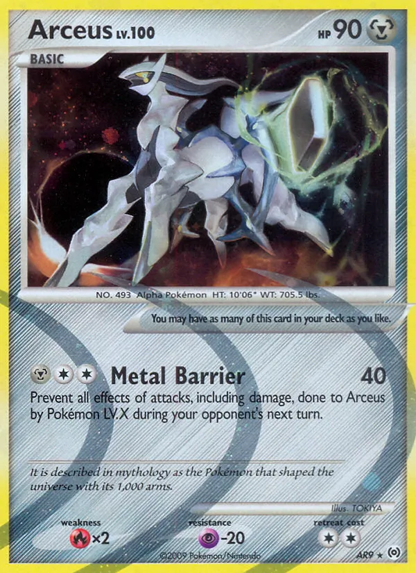 Arceus - Arceus Pokemon Card