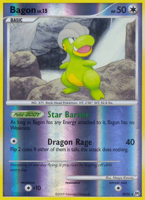 Bagon - Arceus Pokemon Card