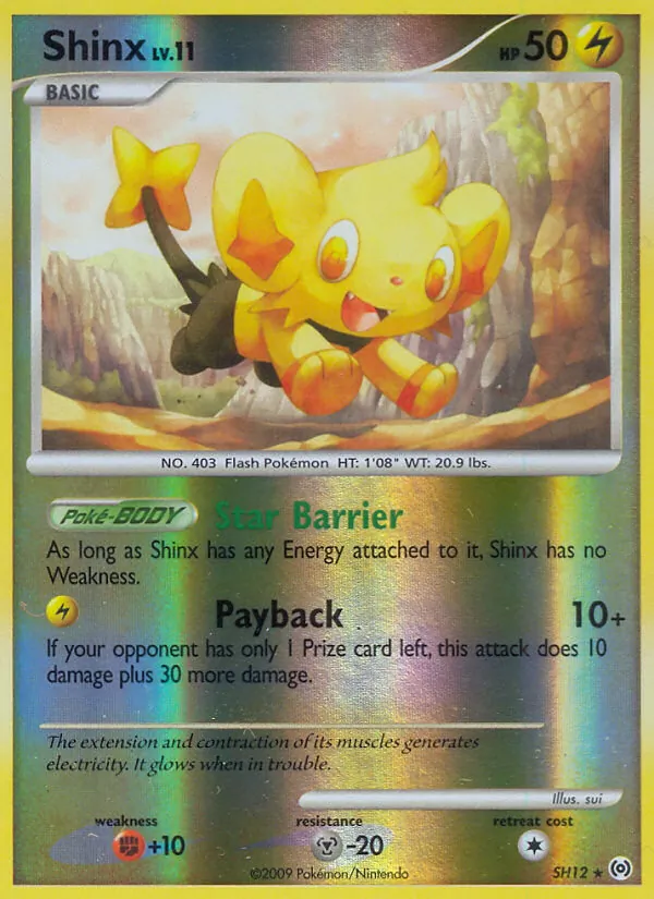 Shinx - Arceus Pokemon Card