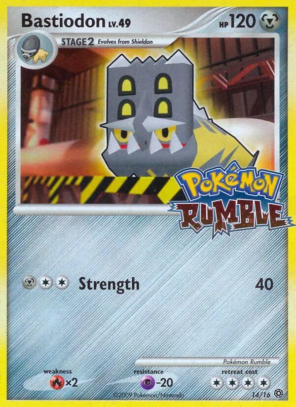 Bastiodon - Pokémon Rumble Pokemon Card
