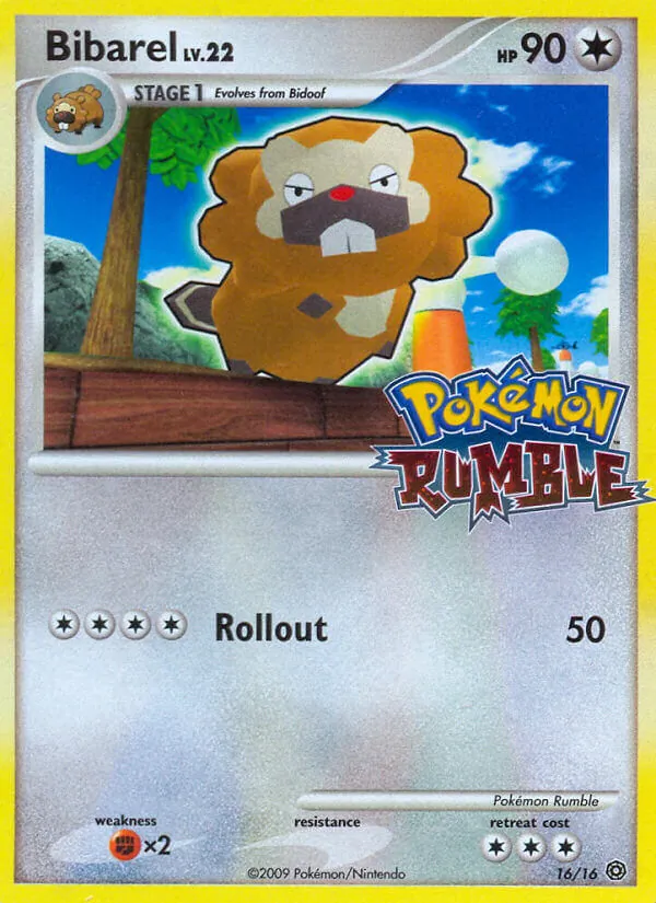 Bibarel - Pokémon Rumble Pokemon Card