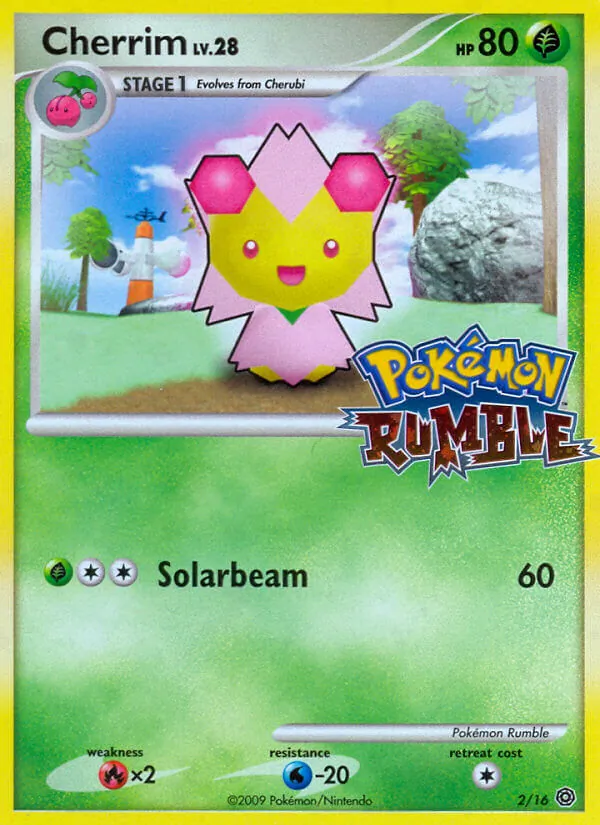 Cherrim - Pokémon Rumble Pokemon Card