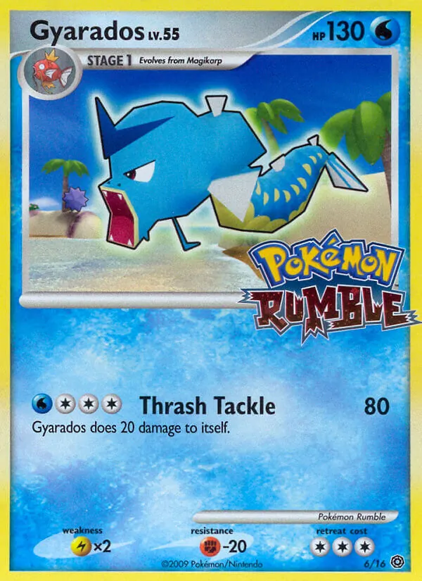 Gyarados - Pokémon Rumble Pokemon Card