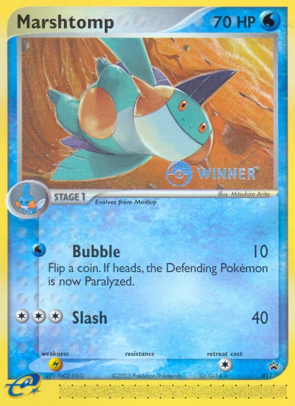 Marshtomp - Nintendo Black Star Promos Pokemon Card