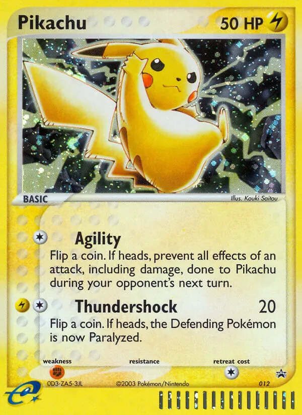 Pikachu - Nintendo Black Star Promos Pokemon Card