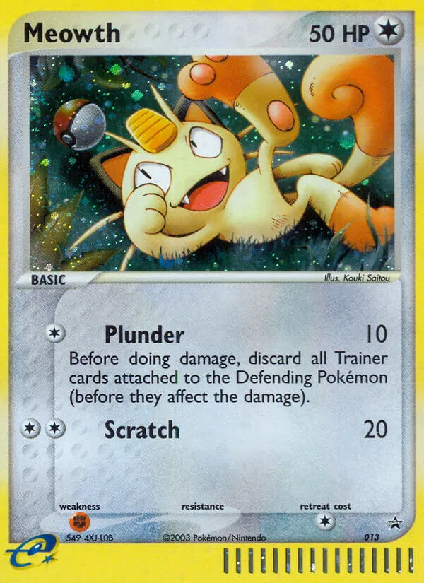 Meowth - Nintendo Black Star Promos Pokemon Card