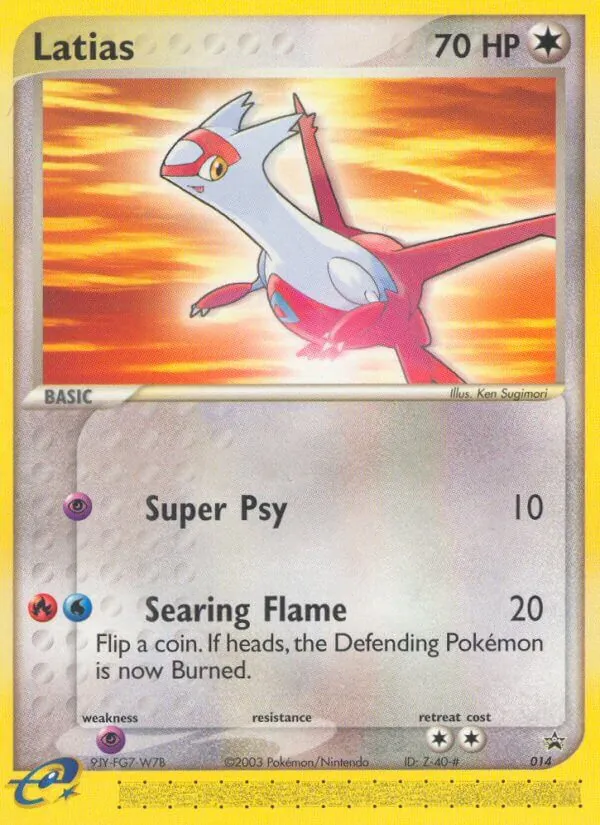 Latias - Nintendo Black Star Promos Pokemon Card