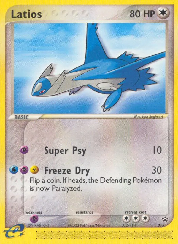 Latios - Nintendo Black Star Promos Pokemon Card