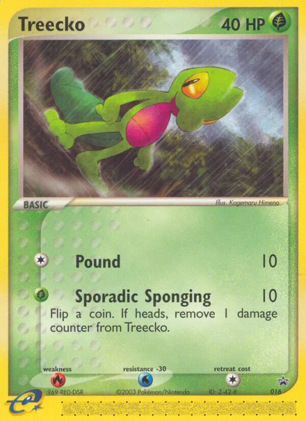 Treecko - Nintendo Black Star Promos Pokemon Card