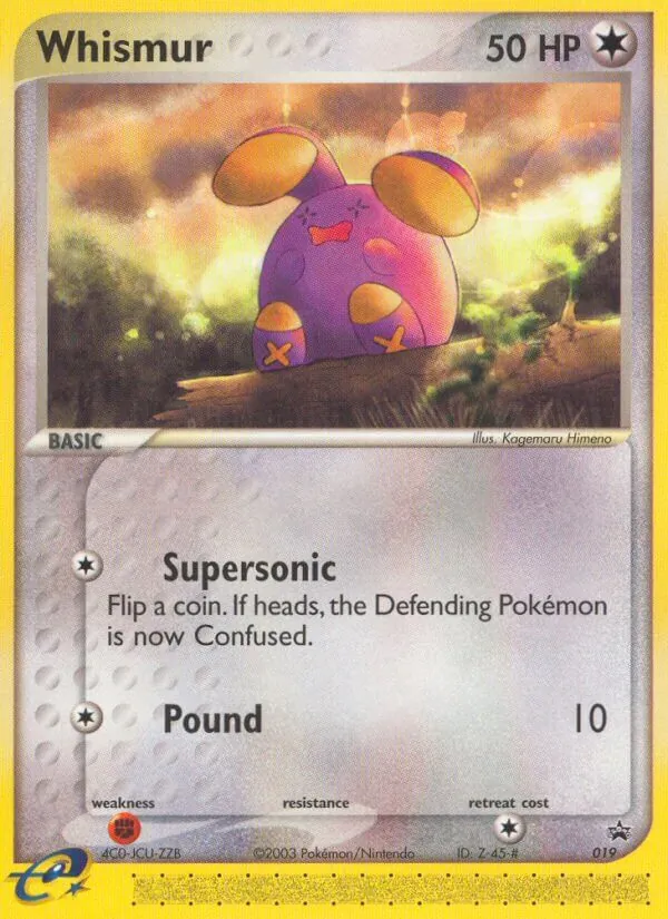 Whismur - Nintendo Black Star Promos Pokemon Card