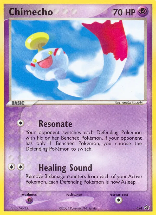Chimecho - Nintendo Black Star Promos Pokemon Card