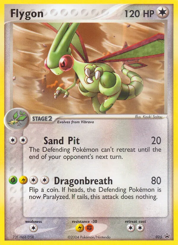 Flygon - Nintendo Black Star Promos Pokemon Card