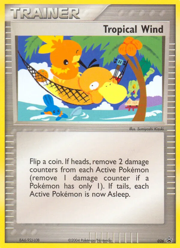 Tropical Wind - Nintendo Black Star Promos Pokemon Card