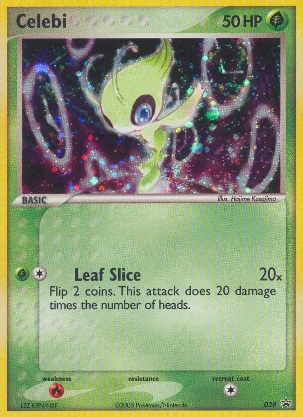 Celebi - Nintendo Black Star Promos Pokemon Card