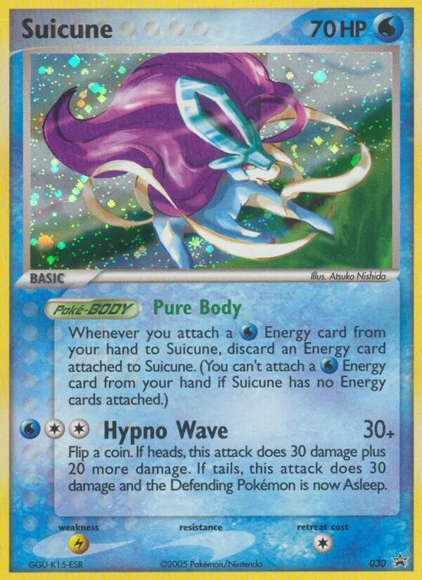 Suicune - Nintendo Black Star Promos Pokemon Card