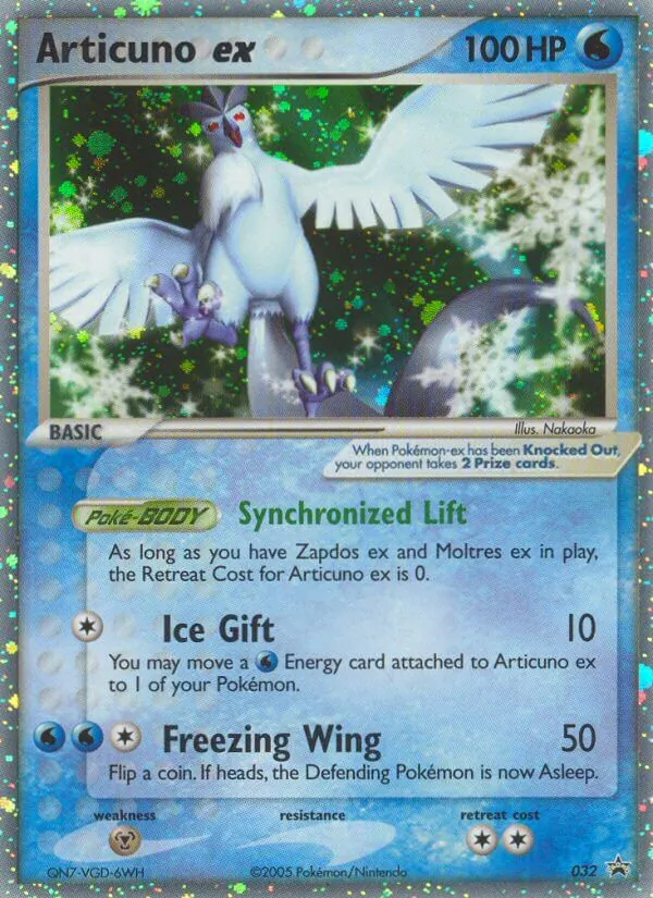 Articuno ex - Nintendo Black Star Promos Pokemon Card