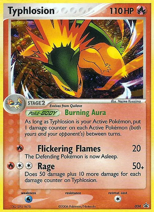 Typhlosion - Nintendo Black Star Promos Pokemon Card