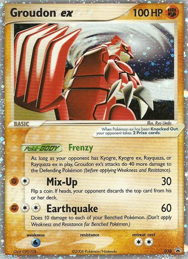 Groudon ex - Nintendo Black Star Promos Pokemon Card
