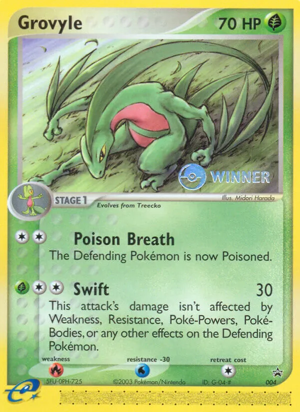 Grovyle - Nintendo Black Star Promos Pokemon Card