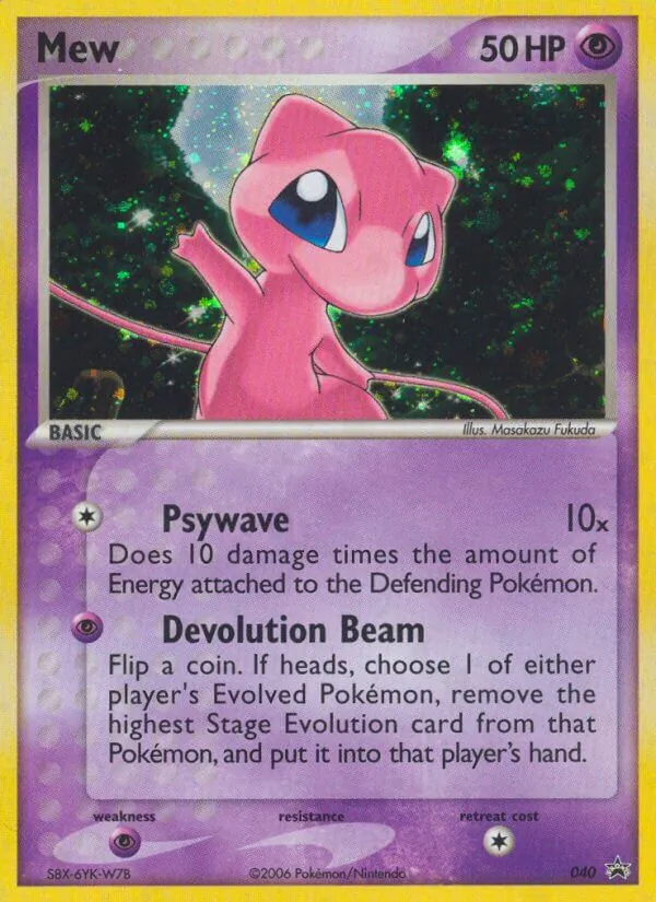 Mew - Nintendo Black Star Promos Pokemon Card