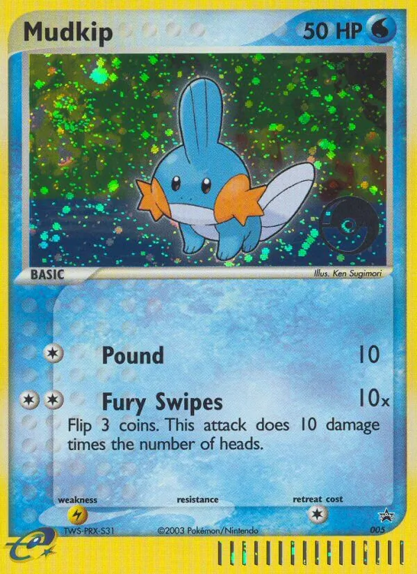 Mudkip - Nintendo Black Star Promos Pokemon Card