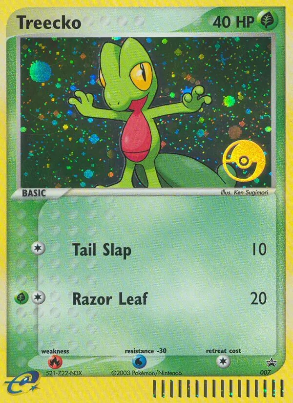Treecko - Nintendo Black Star Promos Pokemon Card