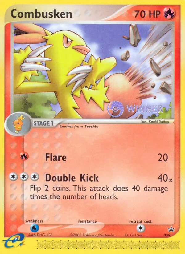 Combusken - Nintendo Black Star Promos Pokemon Card