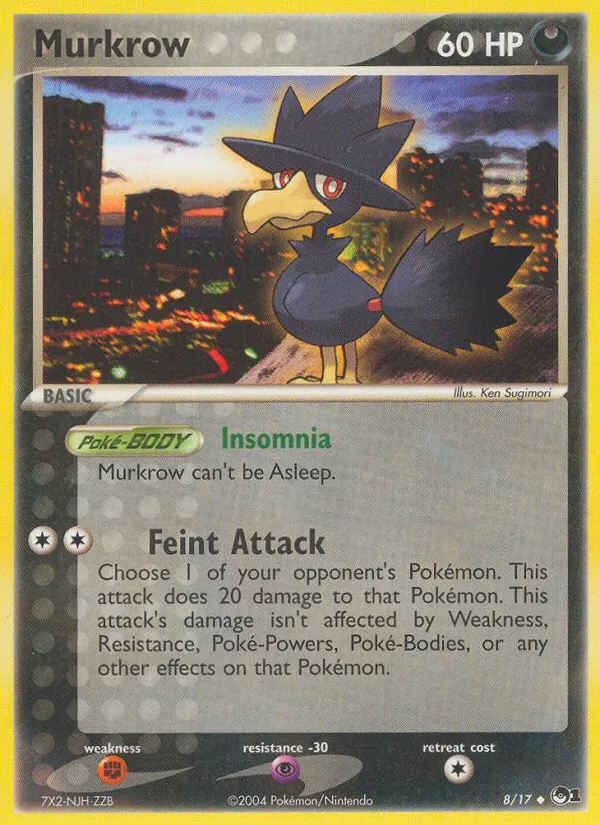 Murkrow - POP Series 1 Pokemon Card