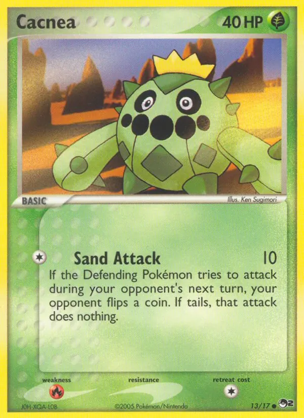 Cacnea - POP Series 2 Pokemon Card