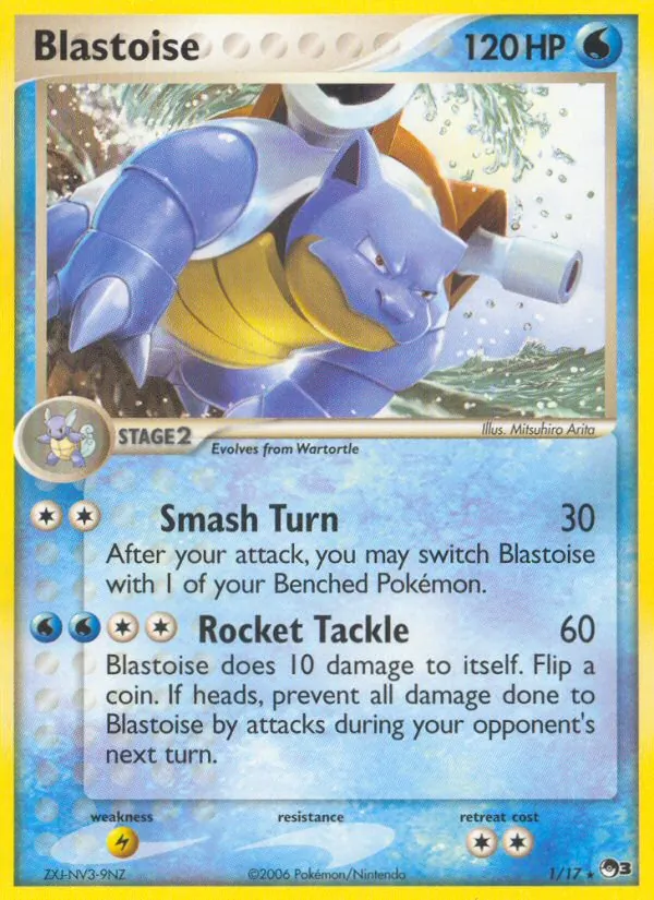 Blastoise - POP Series 3 Pokemon Card