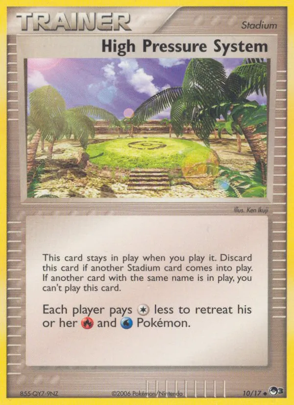 High Pressure System - POP Series 3 Pokemon Card