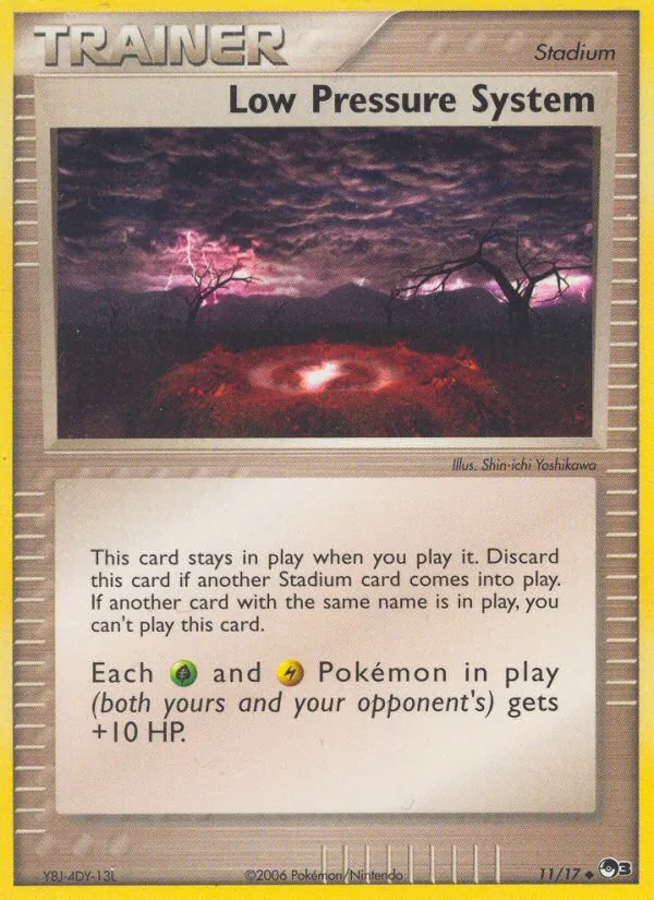 Low Pressure System - POP Series 3 Pokemon Card