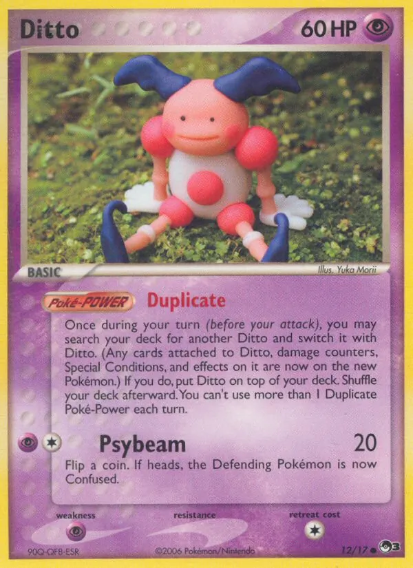 Ditto - POP Series 3 Pokemon Card