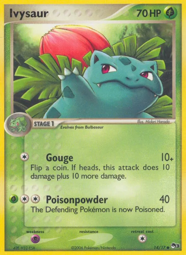 Ivysaur - POP Series 3 Pokemon Card