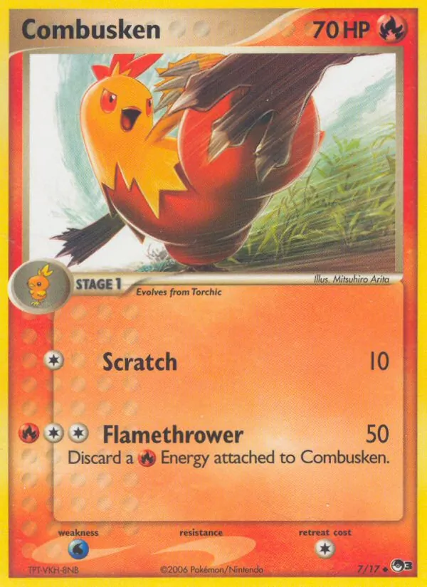 Combusken - POP Series 3 Pokemon Card