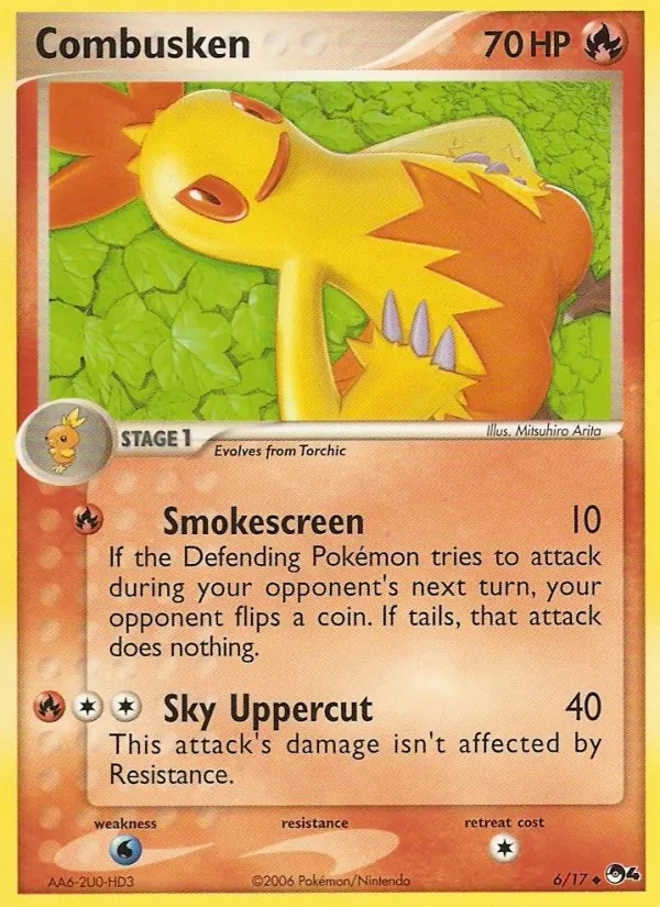 Combusken - POP Series 4 Pokemon Card
