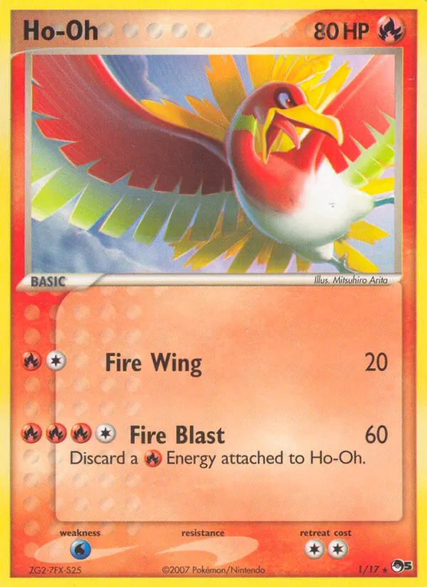 Ho-Oh - POP Series 5 Pokemon Card