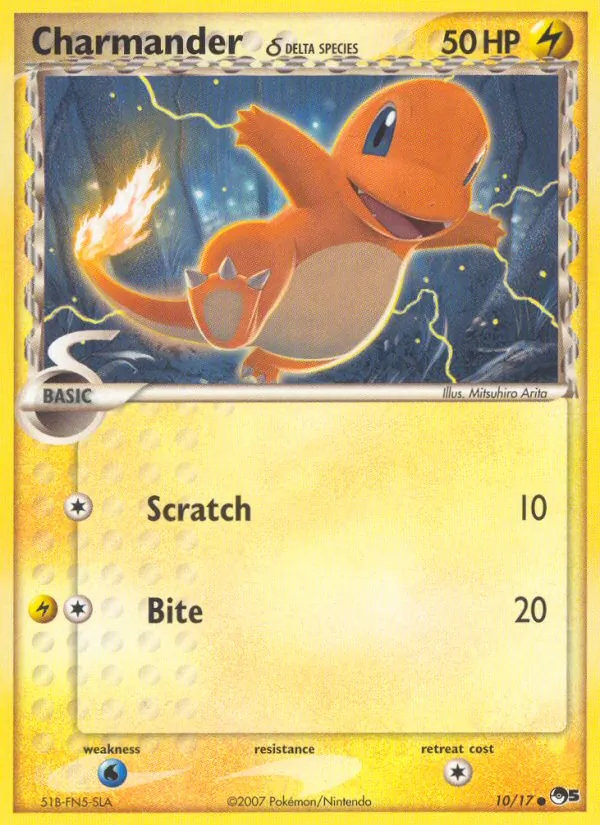 Charmander δ - POP Series 5 Pokemon Card