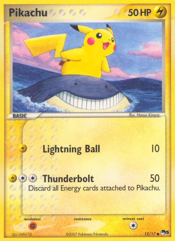 Pikachu - POP Series 5 Pokemon Card