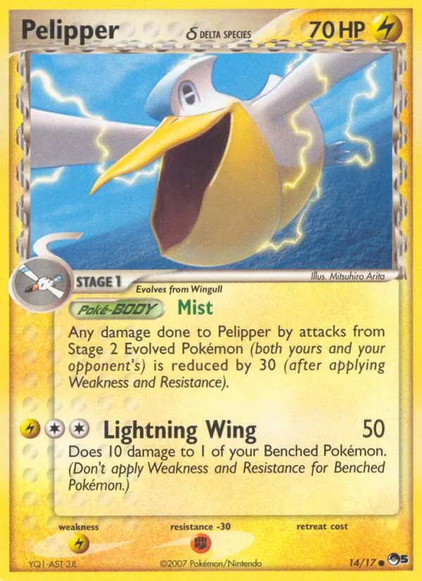 Pelipper δ - POP Series 5 Pokemon Card