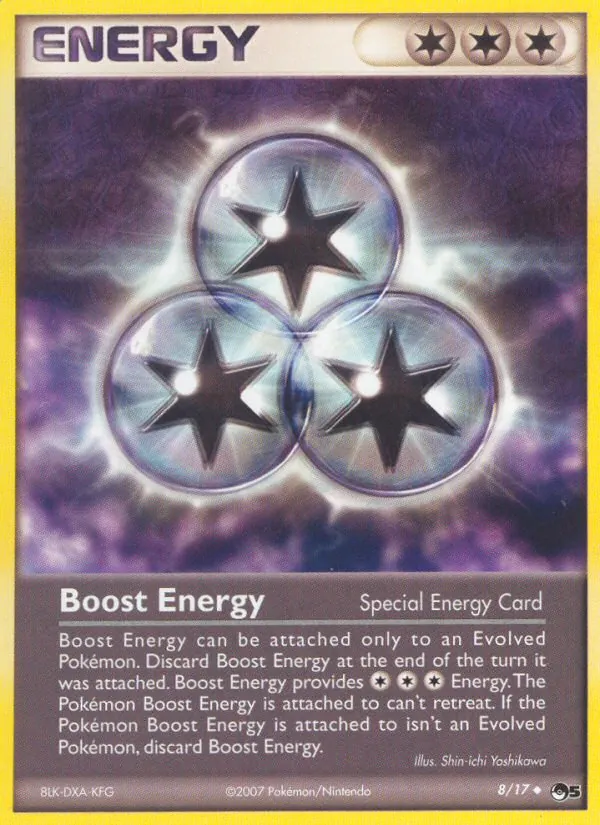 Boost Energy - POP Series 5 Pokemon Card
