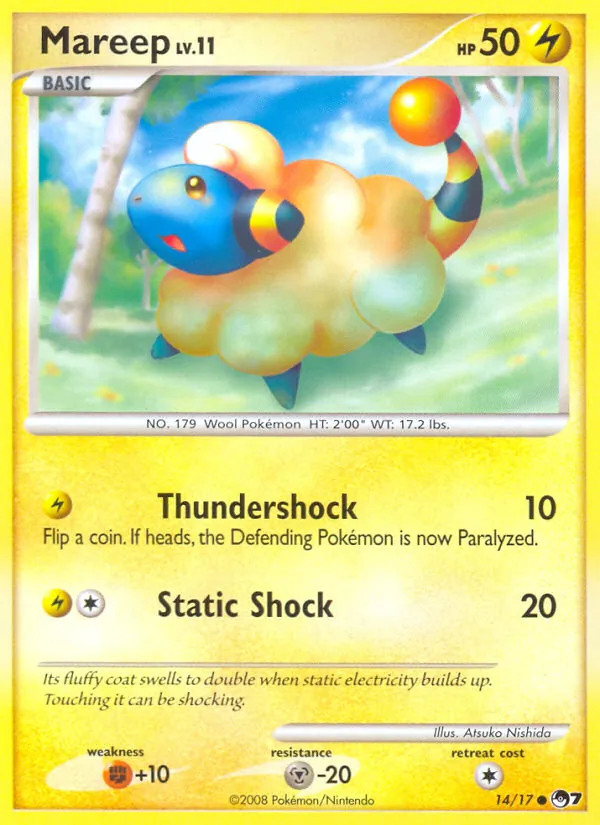 Mareep - POP Series 7 Pokemon Card