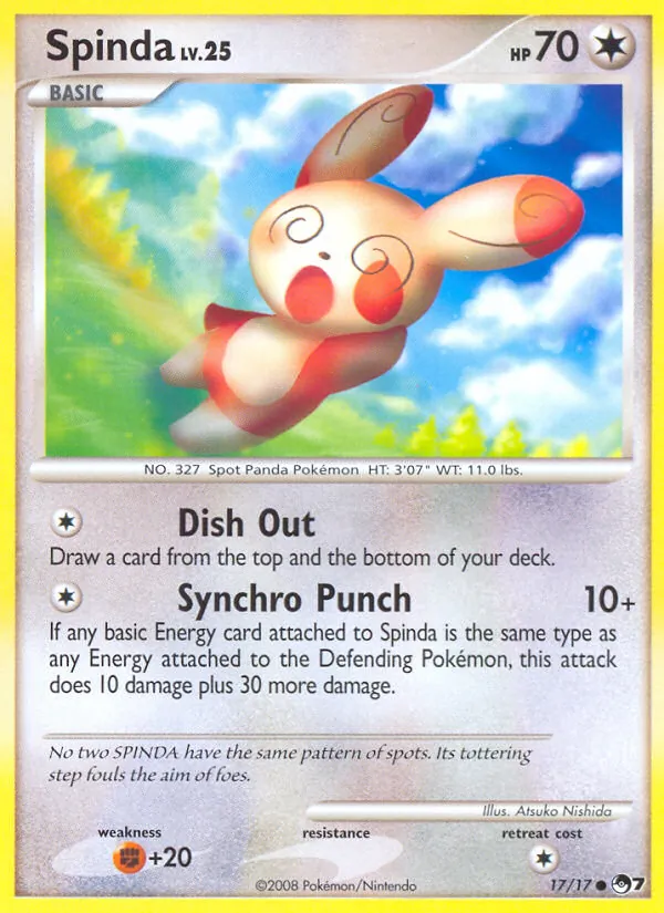 Spinda - POP Series 7 Pokemon Card