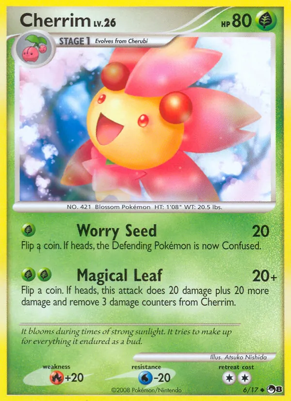 Cherrim - POP Series 8 Pokemon Card