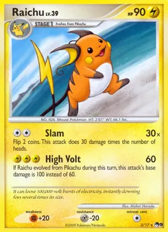 Raichu - POP Series 9